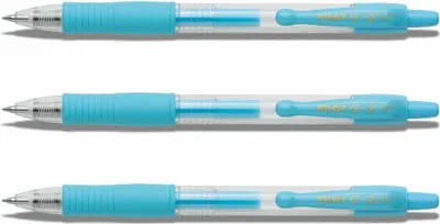 Produktbild von Pilot G2-07 Gelschreiber Pastellblau - 3er-Set