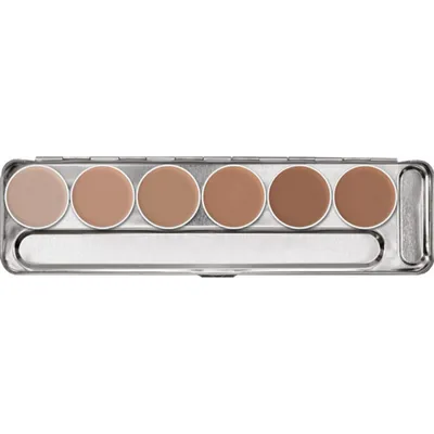 Image de Kryolan aquacolor palette 1w-6w