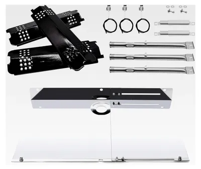 Produktbild von Ersatzteile für Charbroil Gas 2 Kohlegrill, Gastank-Hitzeschild, Brenner und Zünder