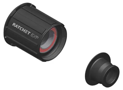 Image de DT Swiss Rotor Kit MTB Shimano pour moyeux 142/148/12mm TA, Ratchet EXP, noir (1 kit)
