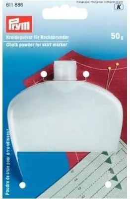 Produktbild von PRYM Kreidepulver für Rockabrunder, 50 g Flasche
