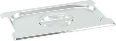 Produktbild von GN Deckel Gastronorm 1/4 mit Fallgriffaussparung aus Edelstahl GVK ECO