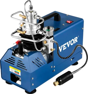 Produktbild von Luftkompressor Pumpe, 1800W Motorleistung, 4500 PSI Maximaldruck, Wasser-Kühlsystem, 0,79-1,80 Gallonen Tankinhalt