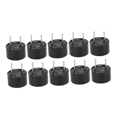 Imagen del producto de 10 unidades de zumbador electromagnético activo de 3V CC para alarma, de 9x6 mm y 9x5.5 mm