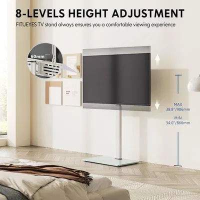 Produktbild von Famanu TV-Halterung universell - Robuste und sichere Konstruktion für 32-60 Zoll Fernseher