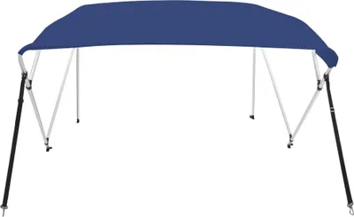 Produktbild von vidaXL 4-Bow Bimini Top Blau 243x210x137 cm