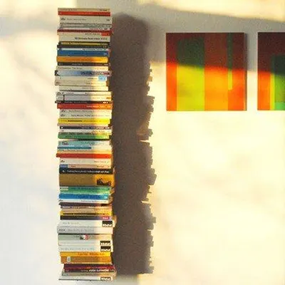 Imagen del producto de Silecomplaza, estantería para libros, color blanco, 180 cm