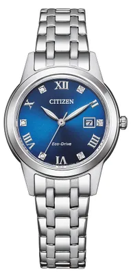 Produktbild von Citizen Damen Armbanduhr FE1240-81L Solar Eco Drive Edelstahl