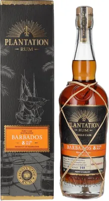 Produktbild von Plantation Rum BARBADOS 8 Years Old Port Finish by delicando 2023 46,8% Vol. 0,7l in Geschenkbox