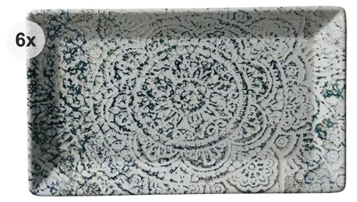 Produktbild von Servierplatte 15 x 25cm 6er Set Luigi