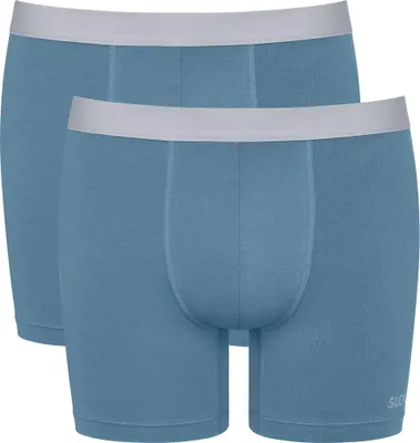 Zdjęcie produktu dla Sloggi Retro Pants 2-Pack GO ABC 2.0 Short dla mężczyzn – PROVINCIAL BLUE – rozmiar M