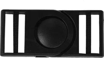 10 Steckschließen beweglich 20mm schwarz