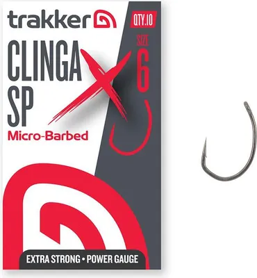 Image de Trakker Clinga SP XS Hooks Micro Barbed - Taille : 6