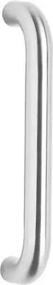 Produktbild von Stoßgriff gebogen 320 mm Edelstahl gebürstet