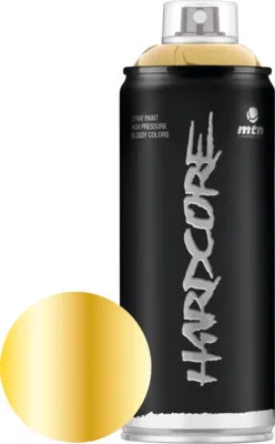 Produktbild von MTN Montana Hardcore Sprühlack Metallic Gold 400 ml
