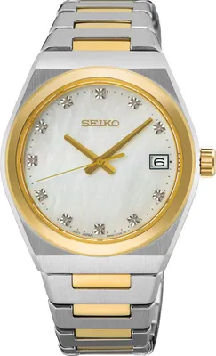 Produktbild von Seiko SUR604P1 Damenuhr Klassik Quarz Zweifarbig