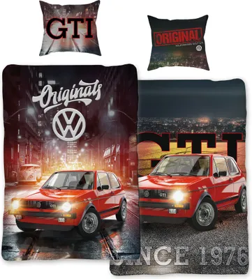 Produktbild von VW Volkswagen Golf GTI 088 Bettwäsche Biber / Flanell