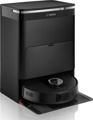 Produktbild von Bosch BCRDW3BAB, Beutellos, Schwarz, Rund, Staubbeutel, 0,275 l, 3 l