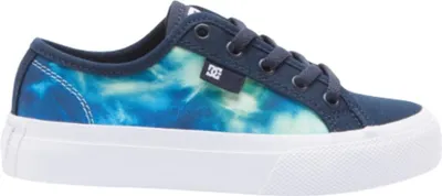 Produktbild von DC Manual Canvas Sneaker für Erwachsene, Blau und Grün, Größe 37