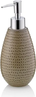 Obrázok produktu pre KELA Dávkovač mydla Dots keramika moka 350 ml KL-23606