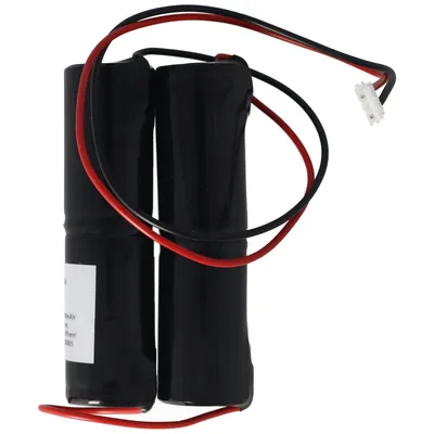 Obrázok produktu pre Batéria núdzového svetla NiMH 4,8 V 3000 mAh 2x L1x2 Sub-C s káblovou zástrčkou