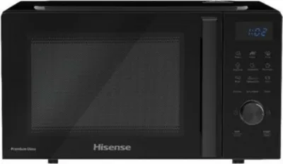 Obrázok produktu pre Hisense H23MOBSD1H, Na pracovnú dosku, Sólo mikrovlnná rúra, 23 L, 800 W, Vstavaný displej, Otočné, Dotyk