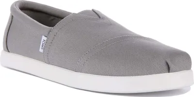 Zdjęcie produktu dla Toms Alpargata Fwd – męskie trampki z bawełny z recyklingu, wegańskie, wsuwane, w kolorze szarym – undefined / szary