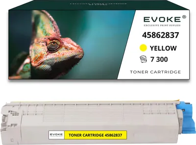 Produktbild von Toner für OKI 45-853Y 45862837 Gelb (yellow) | Ersatz für MC853 MC853dn MC873 MC873dn MC883