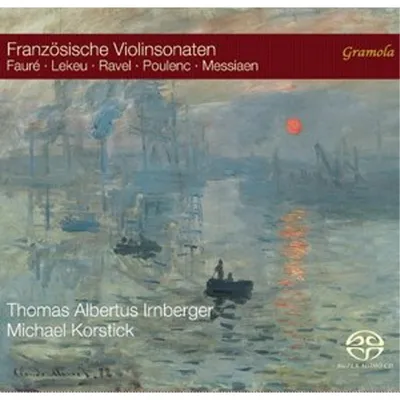Obrázek produktu pro Irnberger, T.: Francouzské houslové sonáty