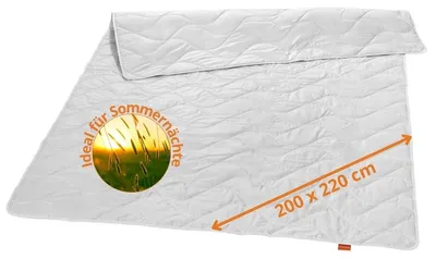 Produktbild von Sommerdecke aus 100% Wildseide 200 x 220 cm