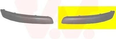 Obrázek produktu pro Obložení/ochranná lišta, nárazník ** Equipart ** Přední levé od VAN Wezel (5894581) Obložení/ochranná lišta, ochranná lišta karoserie, ochranná lišta, obložení lišty