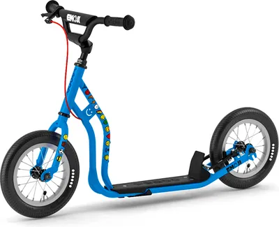 Image de Yedoo Mau Emoji Bleu Scooter / Tricycle Enfants