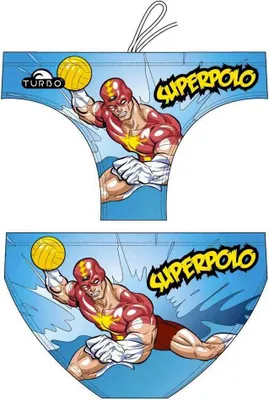 Produktbild von Turbo Heroe Badeslip Mehrfarbig M Herren Mehrfarbig M