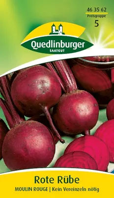Produktbild von Quedlinburger Saatgut - Rote Rüben Moulin Rouge - Samen - 463562