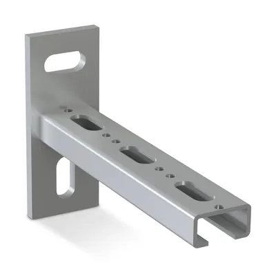 Produktbild von Montageprofilsystem Konsole SSC2,0 30×16 260mm, lang, Schienenkonsole, Wandausleger, Profil