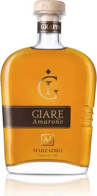 Image de Marzadro Le Giare Grappa Affinata Amarone 700 ml.