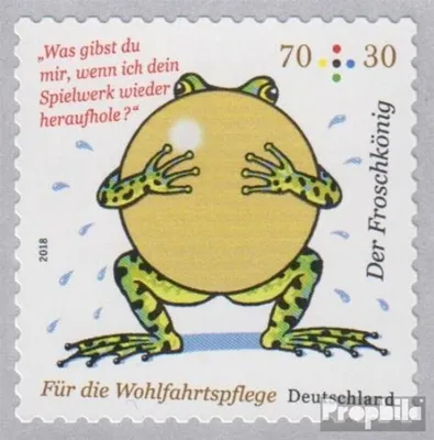 Produktbild von Briefmarken BRD (BR.Deutschland) 2018 Mi 3364 (kompl.Ausg.) selbstklebende Ausgabe gestempelt Froschkönig