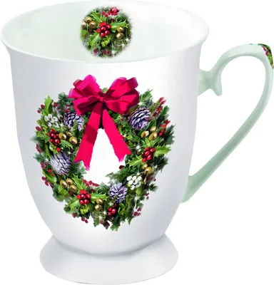 Produktbild von Weihnachten - Becher – Mug 0,25 L - Fine Bone China - Format: Ø 7,5