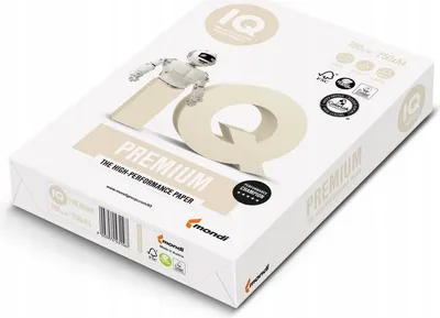 Zdjęcie produktu dla Papier Ksero A4 Iq Premium 160G (250) Biały