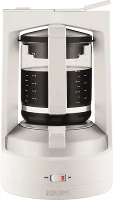 Produktbild von Krups T 8.2, Filterkaffeemaschine, 1 l, 850 W, Weiß