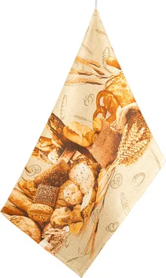 Obrázek produktu pro Kuchyňská utěrka 1 ks - 50x70 cm - Hnědá