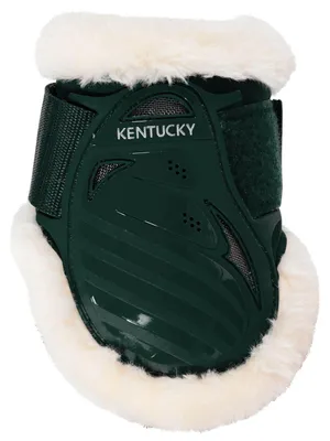 Immagine prodotto di Kentucky Horsewear Streichkappen Vegan Pelle di pecora Giovane Cavallo Verde Scuro S