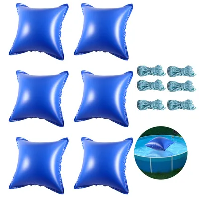 Produktbild von Jopassy 6pcs Poolkissen Pool Winter Luftkissen 122 x 122 x 60 cm, Pool Polster, Luftkissen, Winterkissen für Abdeckplanen Poolabdeckung Winter Überwinterung