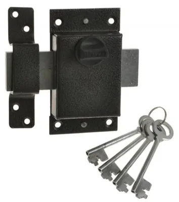 Produktbild von WARECKA W-3 0095 Türschieber mit Drehknopf, silberfarben