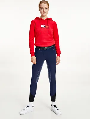 Produktbild von Tommy Hilfiger Equestrian Vollbesatz Softshell Reithose Performance DESERT SKY HW 22, Größe:L