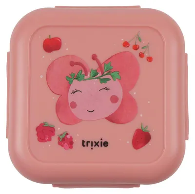 Image de Boîte à goûter Trixie avec clips Fruit Fairy Mrs. Butterfly, sans BPA