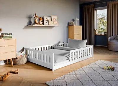 Obrázek produktu pro Jednolůžková postel pro děti 140x200 MIRAKLE - bílá