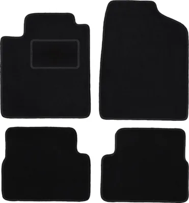 Produktbild von Schwarze Veloursmatten für: Nissan Micra K12 Fließheck (2002-2010)