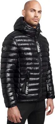 Produktbild von Adan Herren Steppjacke hochschließender Kragen Schwarz L
