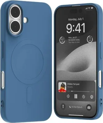 Immagine prodotto di Mercurio Magsafe Semi-Silicone Iphone 166.1 Blu